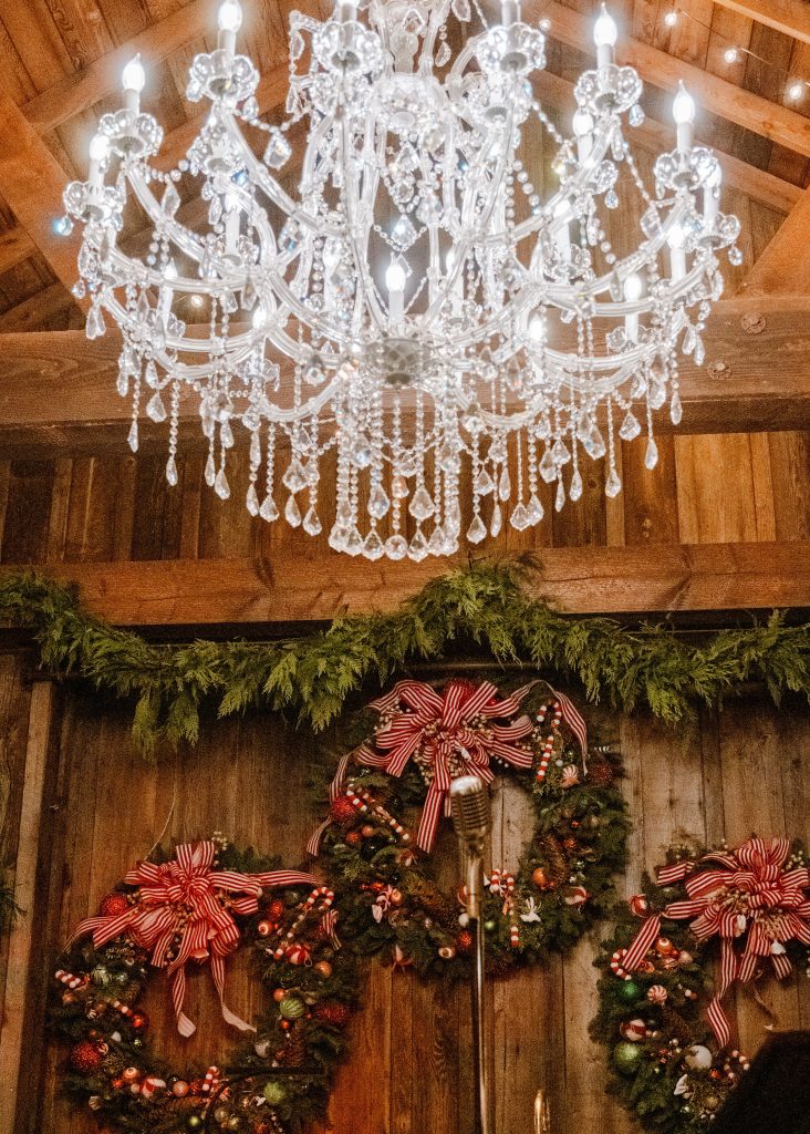 kelley farm event planner coordinator christmas wreath custom event design