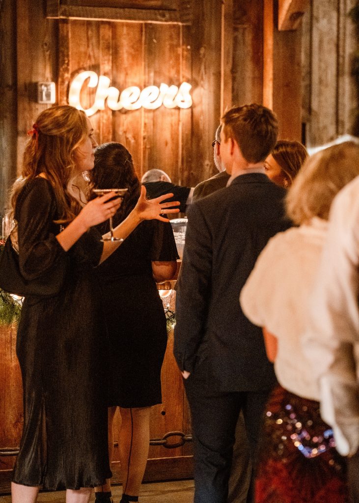 kelley farm event planner coordinator custom cocktail martini menu vintage event design