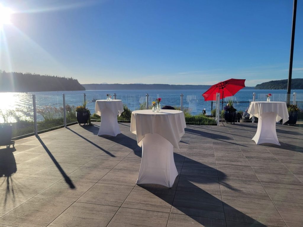 Corporate event planned on Tacoma waterfront networking reception